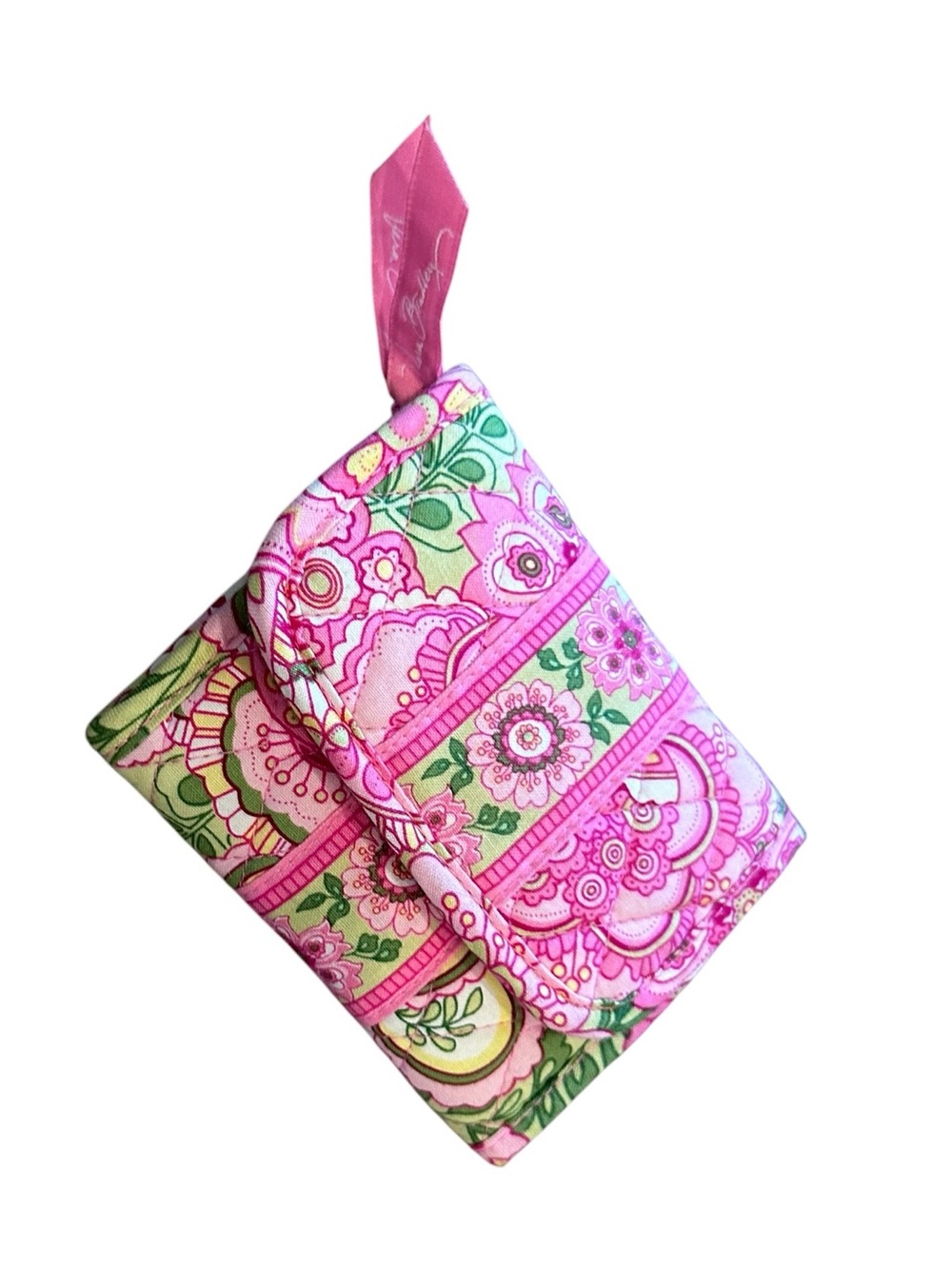 Vera Bradley Pink Petal Pink Quilted Crossbody & Wallet Set Vtg Vintage - Picture 9 of 14
